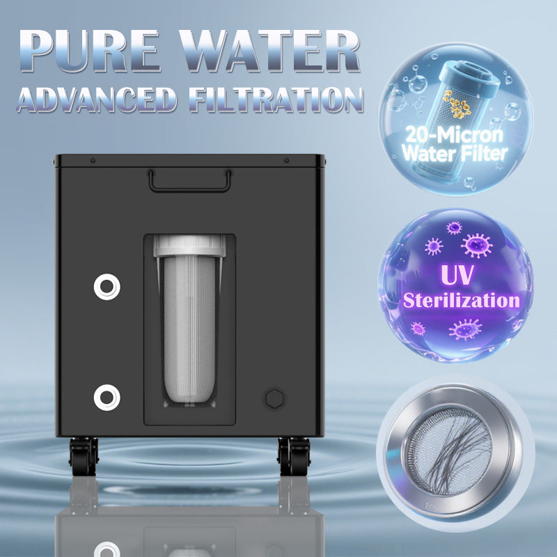 🎁On Sale 1HP / 0.5HP Cold Plunge Chillers, Foldable Ice Bath Tubs