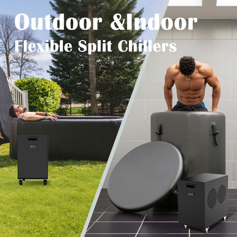 Hi-Q Therapy 1.0hp Ice Bath Chiller With External Pump