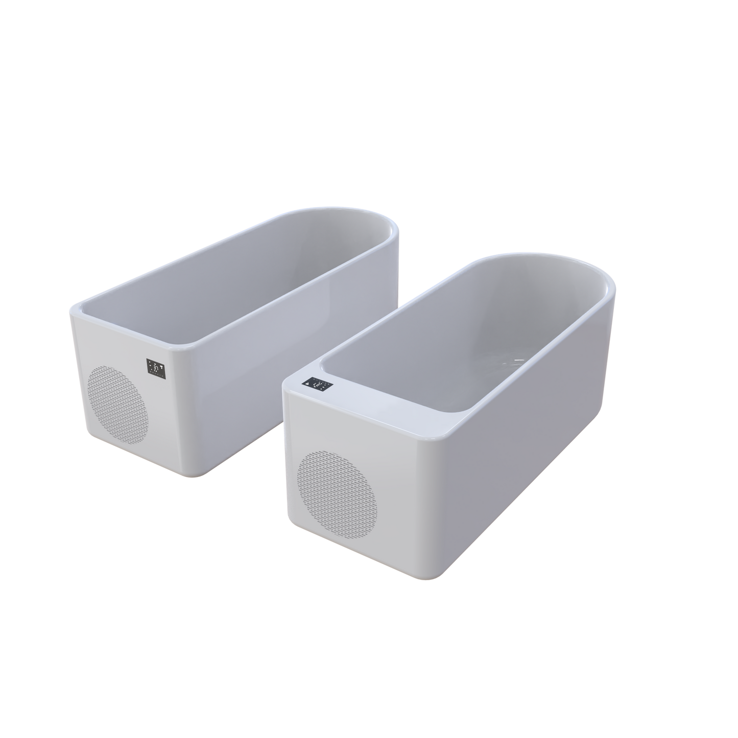 Hi-Q Therapy Smart All In One Acrylic Ice Bath Tub Cold Plunge Pool With Chiller Filter