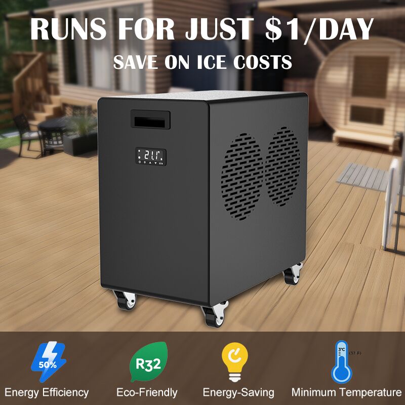 Hi-Q Therapy Cold Plunge Tub with Chiller 1Hp