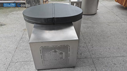 Premium 304 Stainless Steel Oval Ice Bath Tub – Fashion Cold Plunge Tub for Chiller Systems