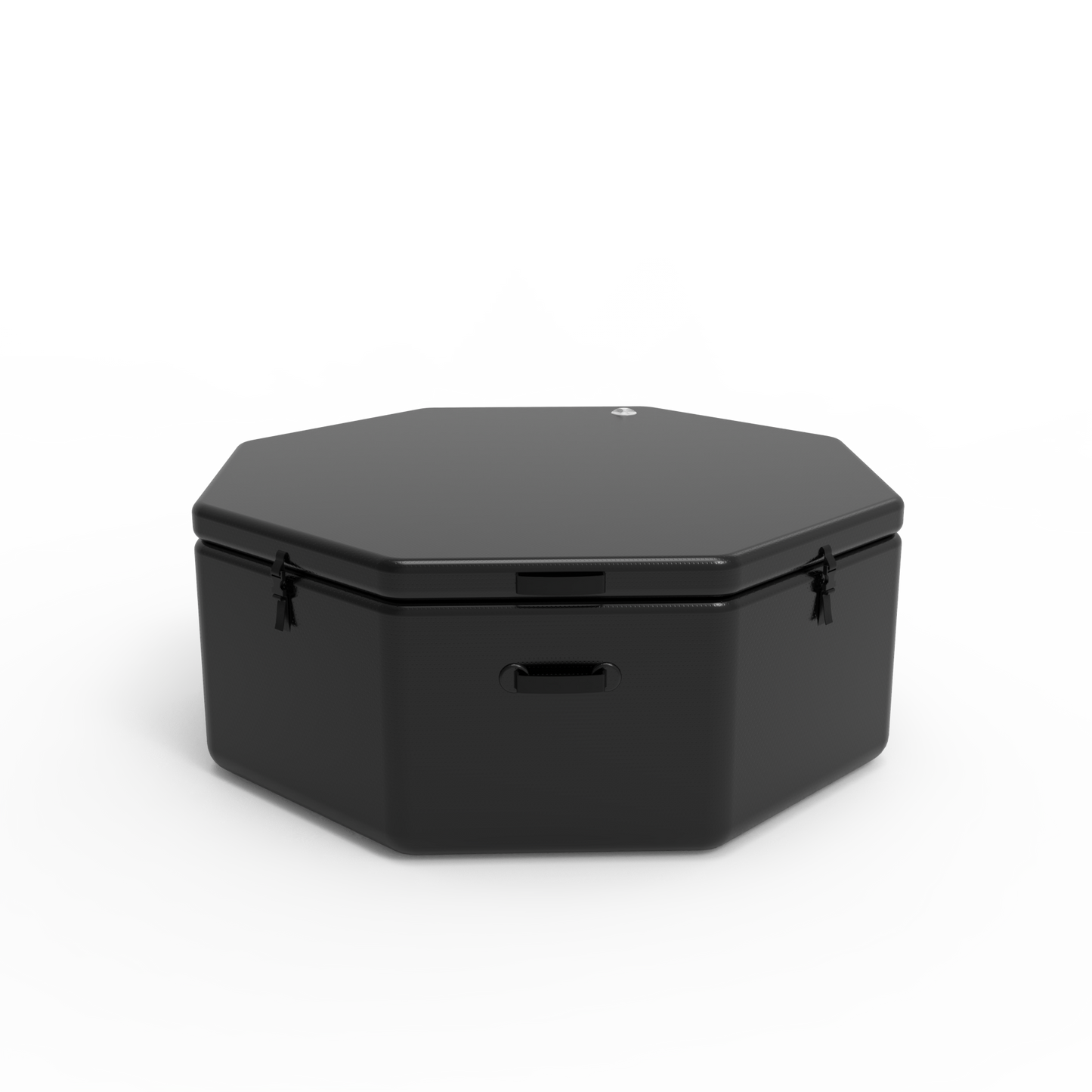 Hi-Q Therapy Black-bule 180*65cm Octagonal Ice Bath Tub Athletes Recovery Cold Water Bath